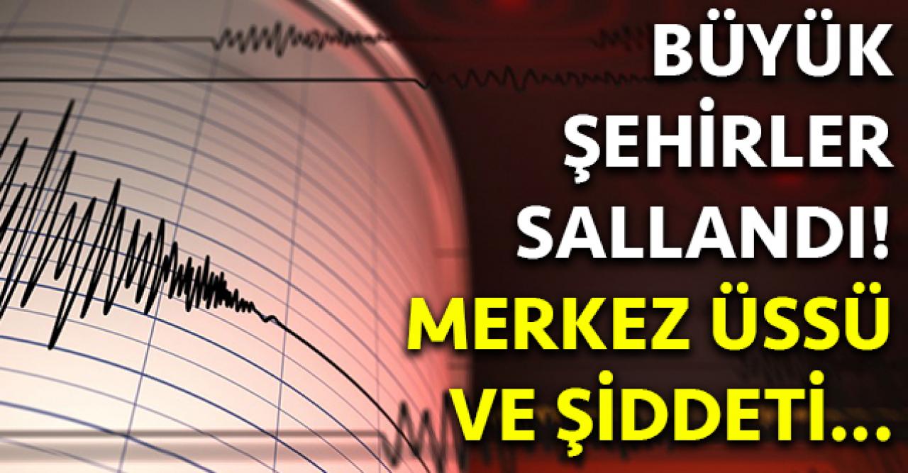 26 Haziran Cuma | Manisa'daki deprem İstanbul'da hissedildi! Merkez üssü ve şiddeti...