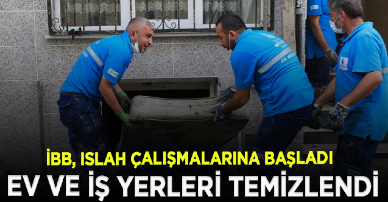 İBB, Haramidere Deresi'nde ıslah çalışmalarına başladı