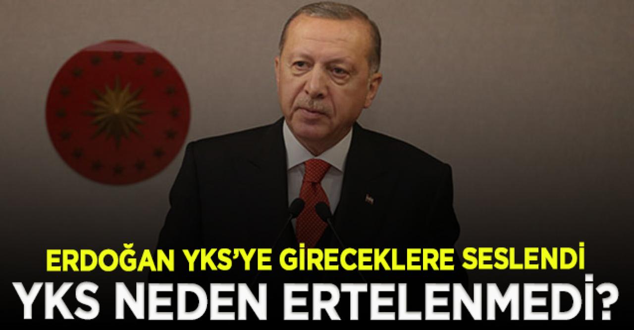 Cumhurbaşkanı Erdoğan YKS öncesi gençlerle buluştu