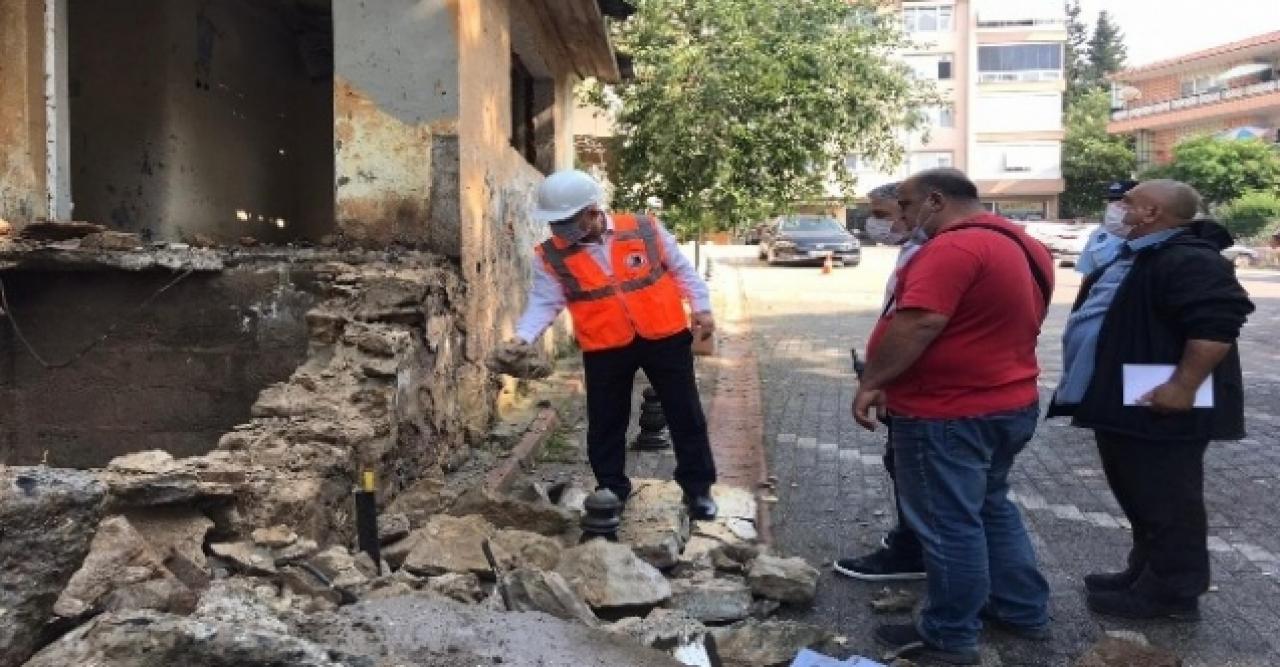 Kartal'da yıkım çalışmaları sürüyor