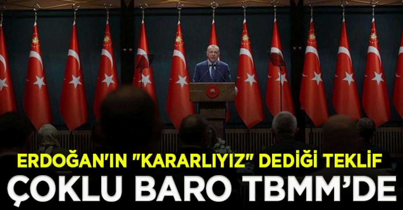 AK Parti çoklu baro düzenlemesini içeren kanun teklifini TBMM'ye sundu