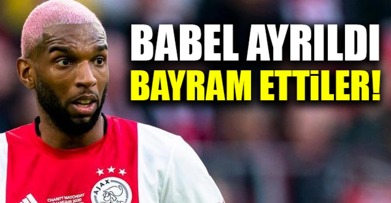 Ryan Babel ayrıldı, Ajax taraftarı bayram etti