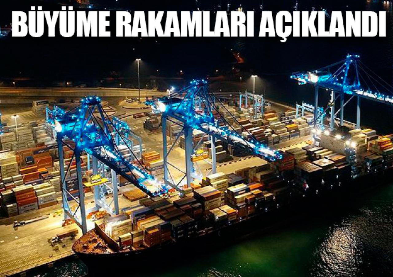 Büyüme oranları açıklandı