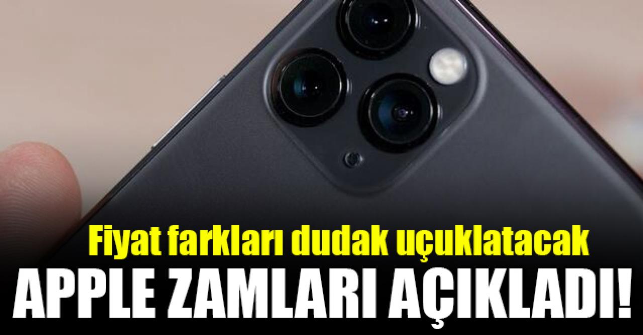 Apple yeni telefon fiyatlarını duyurdu! iPhone 11, 11 Pro, 11 Pro Max ve SE 2020 kaç lira?