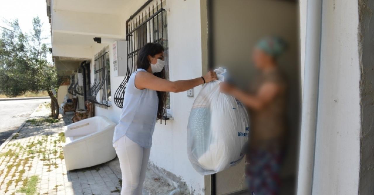 Sel mağduru aileye destek