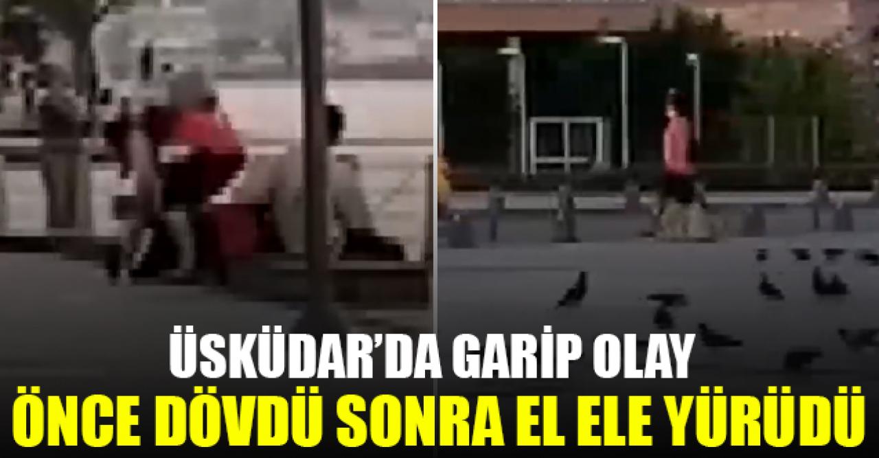 Erkek arkadaşını tekme tokat dövdü!