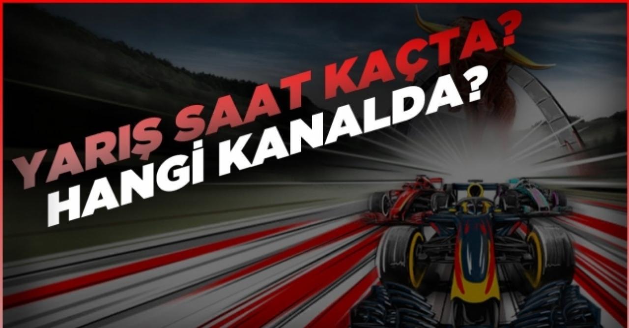 2020 F1 Avusturya GP saat kaçta ve hangi kanalda? Avusturya GP canlı izle