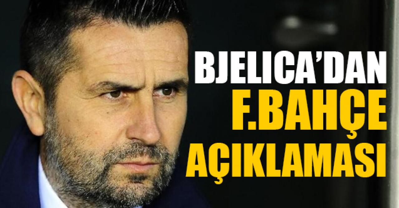 Bjelica'dan Fenerbahçe açıklaması