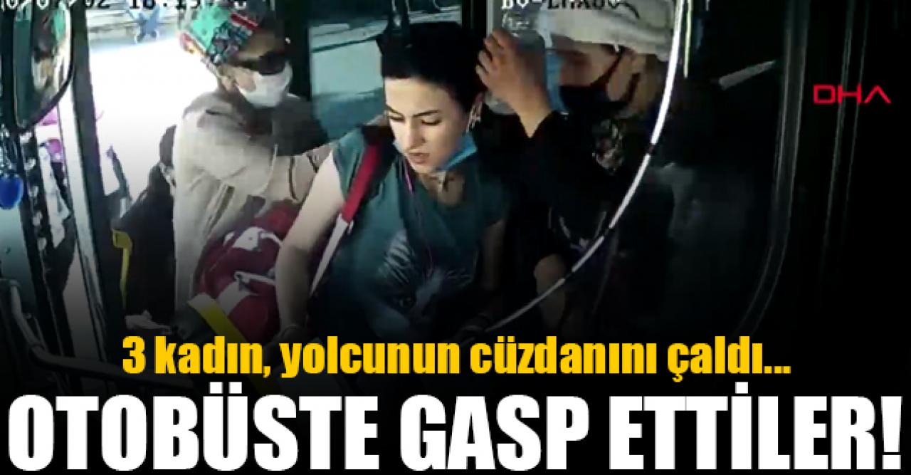 İETT otobüsünde gasp!