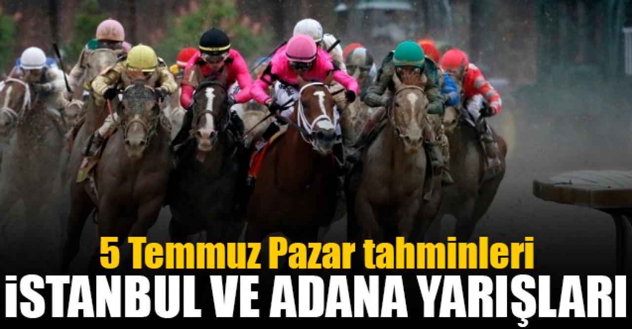 5 Temmuz 2020 Pazar İstanbul ve Adana At Yarışı Tahminleri