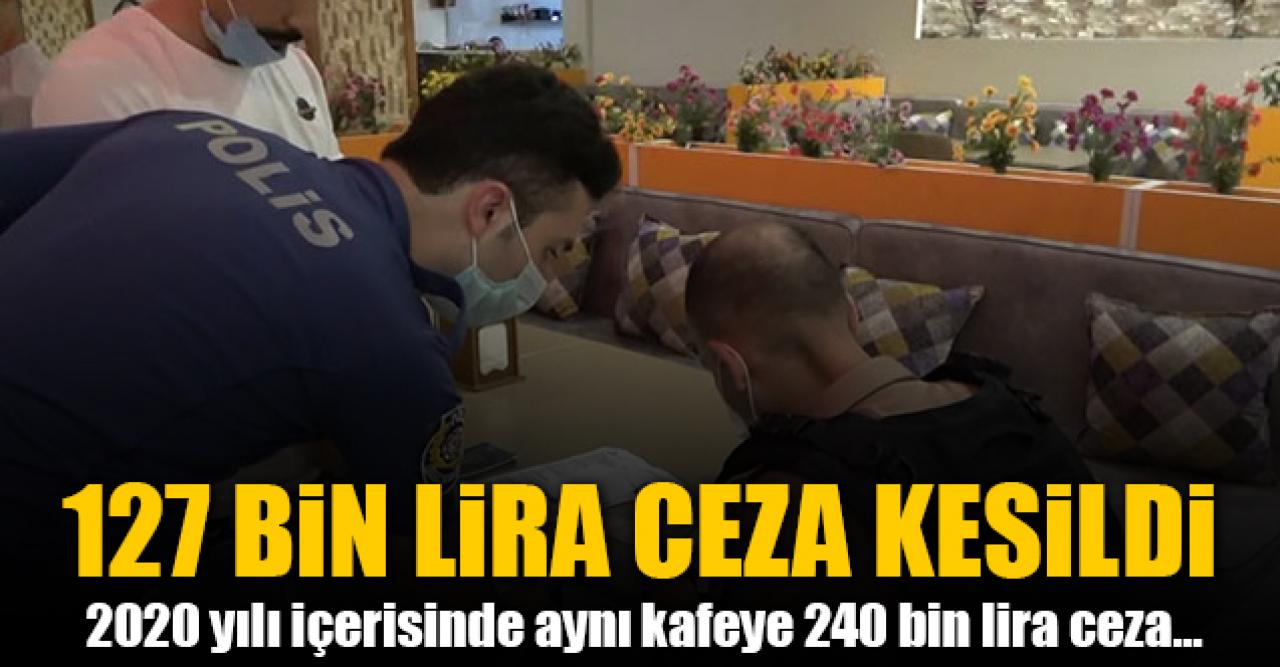 Esenyurt'taki denetimlerde bir kafeye 127 bin lira ceza