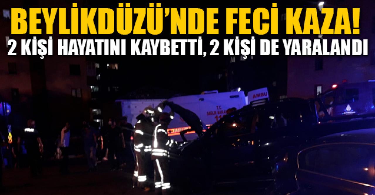 İstanbul Beylikdüzü Gürpınar'da feci kaza: 2 ölü, 2 yaralı