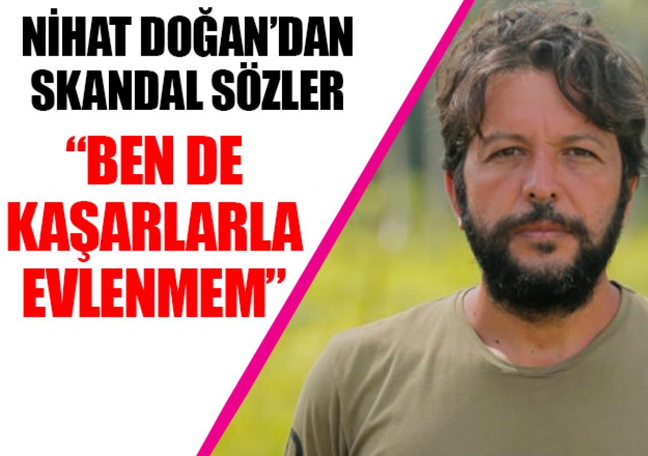 Nihat Doğan'dan Seda Akgül'e skandal yorum: "Ben de kaşarlarla evlenmem desem"