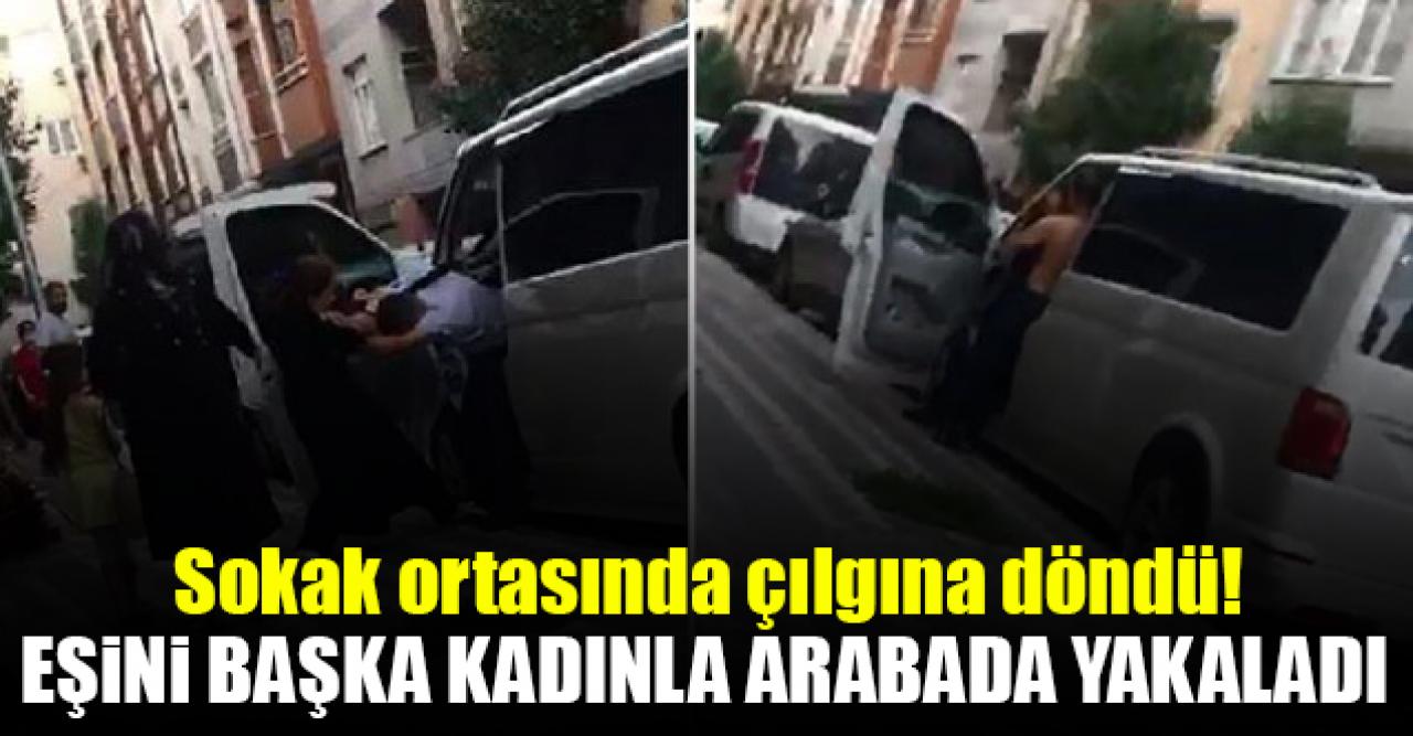 Kocasını minibüste bir kadınla yakalayan kadın çılgına döndü