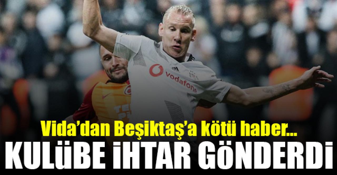 Domagoj Vida'nın menajeri Beşiktaş'a ihtarname gönderdi