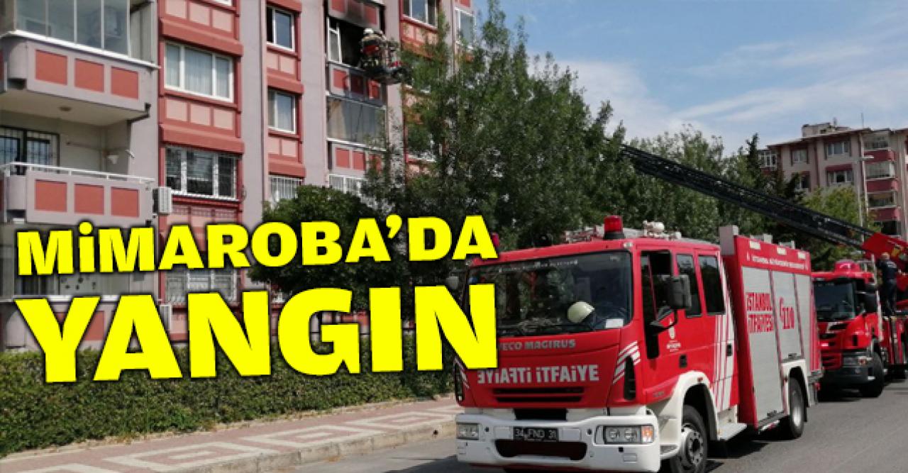 Büyükçekmece Mimaroba'da yangın