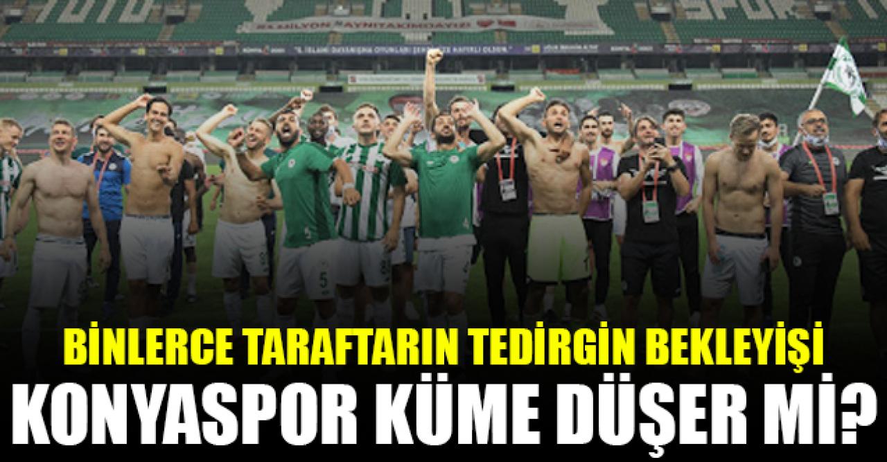 Konyaspor küme düşer mi?