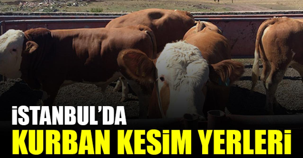 2020 İstanbul kurban satış ve kesim yerleri