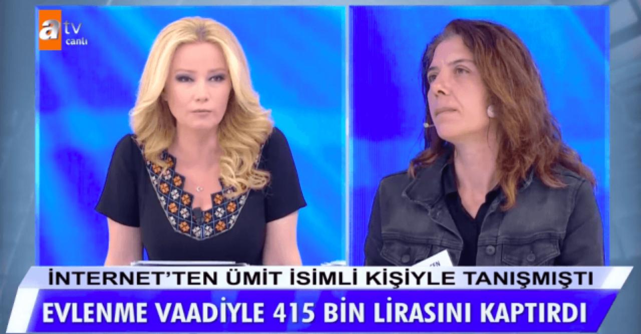 Müge Anlı İle Tatlı Sert Selcen Hadimli Ümit Bey'e 415 bin lira kaptırdı!