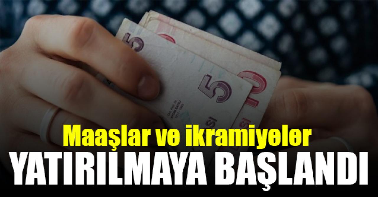 SSK ve Bağ-Kur emeklilerinin maaş ve ikramiye ödemeleri başladı