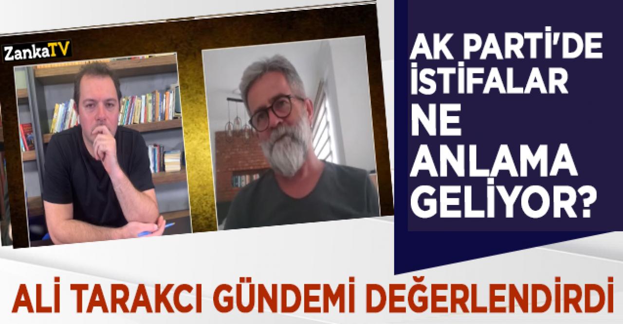 Ali Tarakcı: AK Parti'de istifalar ne anlama geliyor?