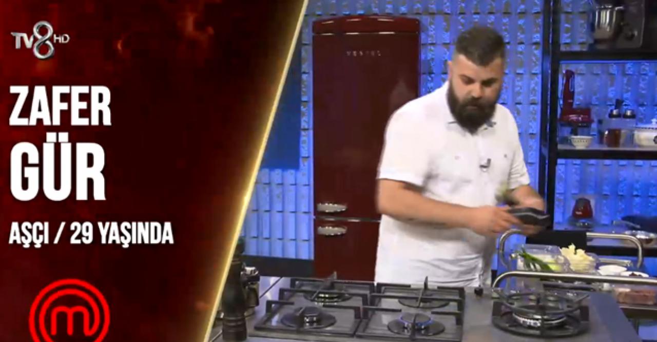 Masterchef Zafer Gür kimdir? Kaç yaşında, nereli ve Instagram hesabı