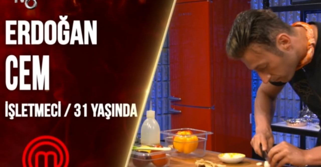 Masterchef Erdoğan Cem kimdir? Kaç yaşında, nereli ve Instagram hesabı