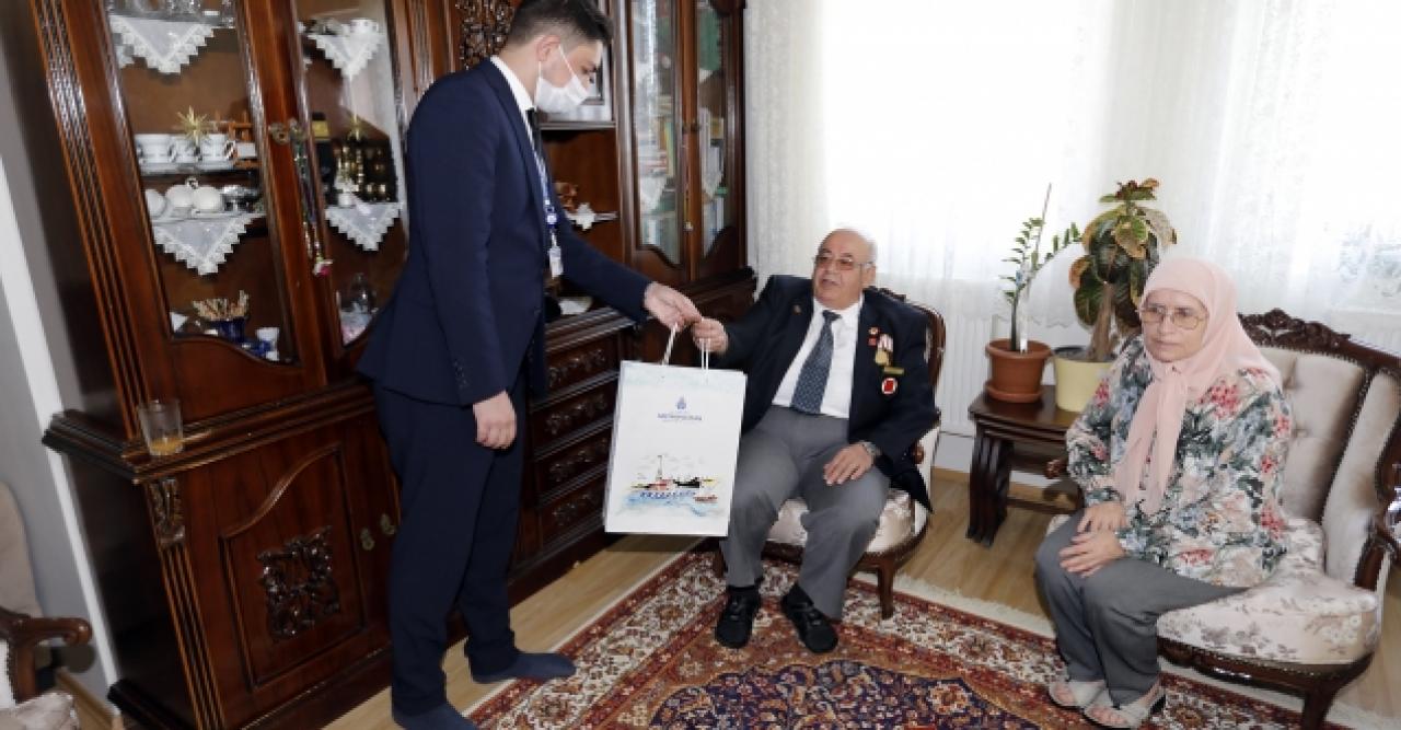 İstanbul Büyükşehir Belediyesi Kıbrıs gazilerini unutmadı