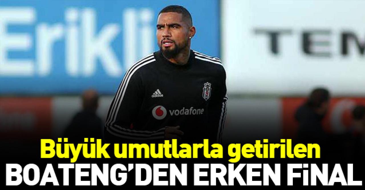 Boateng'den erken veda