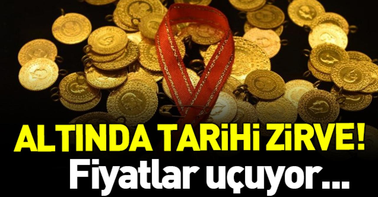 Altın fiyatları rekor kırdı! Gram altın kaç lira oldu?