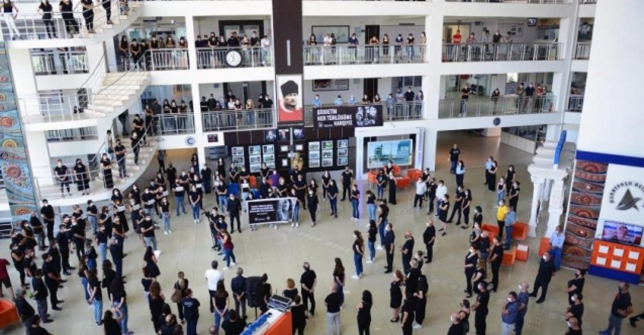 Belediye çalışanları kadın cinayetlerini protesto etti: Eşitlik istiyoruz