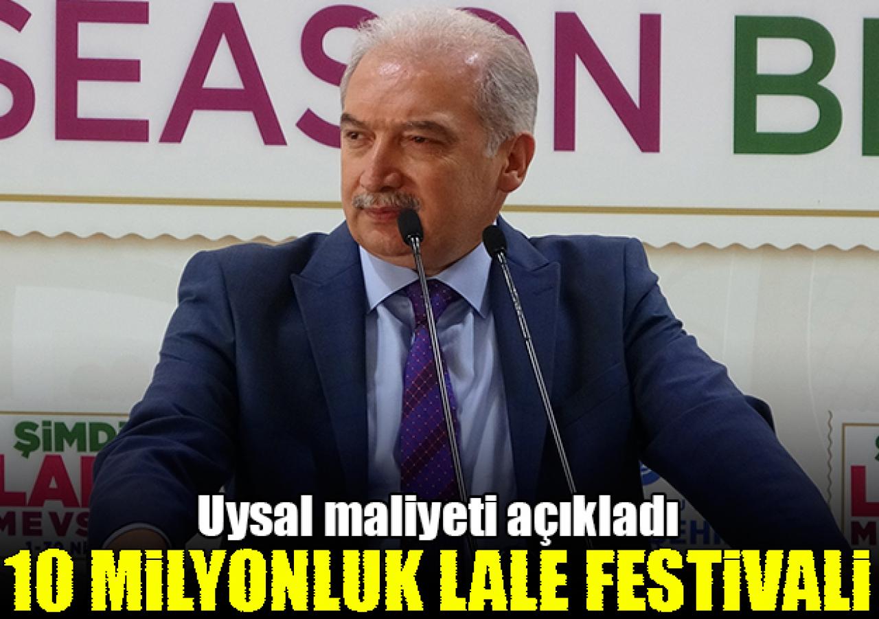 10 milyonluk Lale Festivali