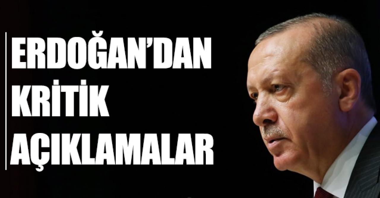 Cumhurbaşkanı Erdoğan'dan Kurban Bayramı öncesi kritik açıklamalar