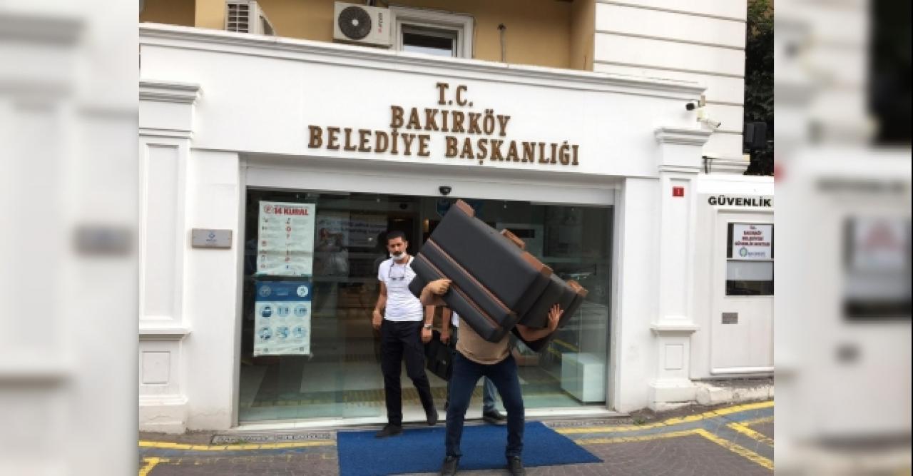 Bakırköy Belediyesi'nden koltuk bile haczedildi