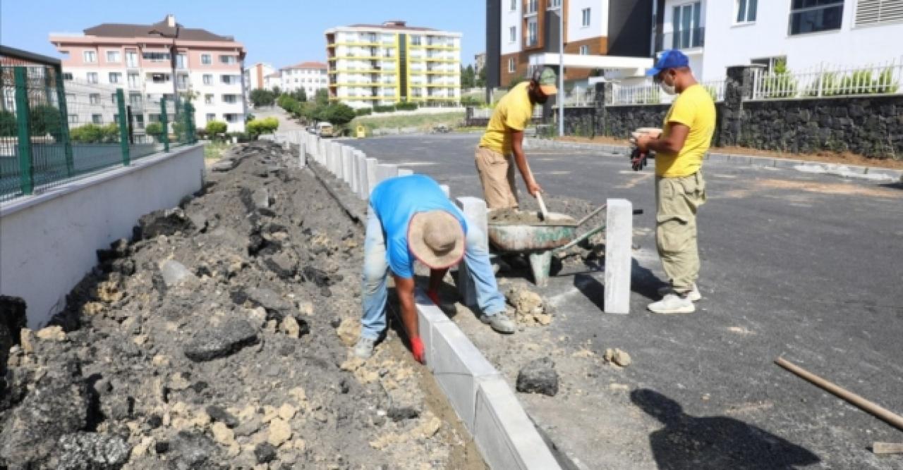 Silivri'nin yol çalışmaları sürüyor