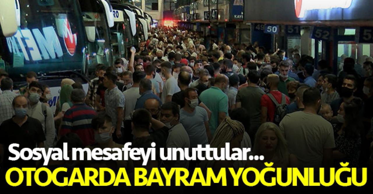 Otogarda Kurban Bayramı yoğunluğu