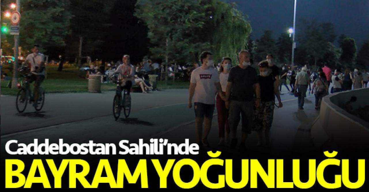 Caddebostan'da bayram yoğunluğu