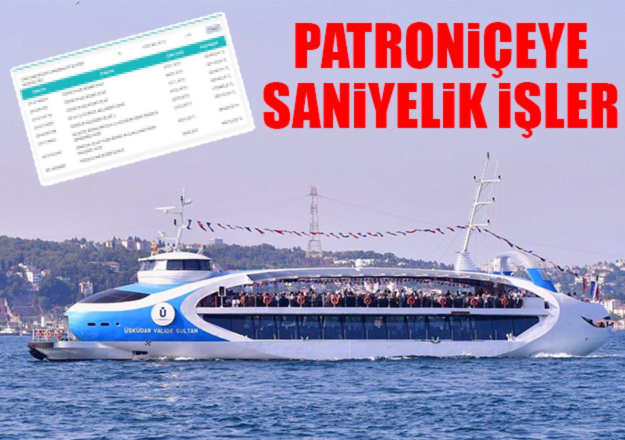 Patroniçeye saniyelik işler