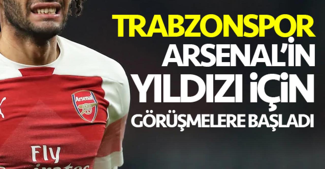 Trabzonspor Arsenal'in yıldızı için görüşmelere başladı! Mohamed Elneny kimdir?