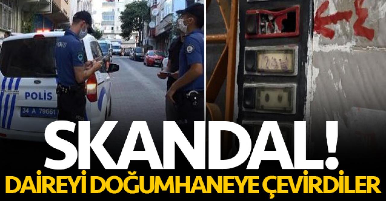 Sultangazi'de skandal! Daireyi doğumhane yaptılar