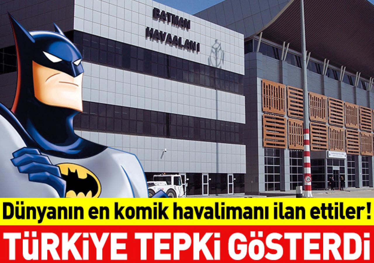 Dünyanın en komik havalimanını Batman olarak seçtiler!