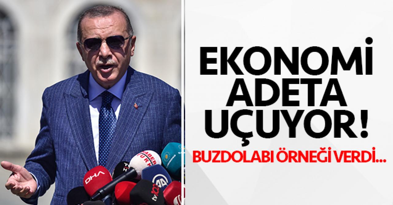 Türkiye ekonomisi adeta uçuyor! 'Buzdolabı satışlarına bakıyoruz...'