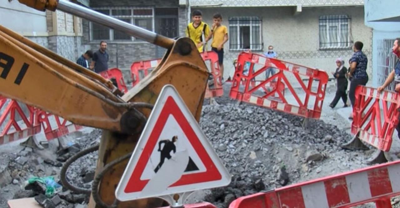 İSKİ'nin bitmeyen kazısına Esenler'de tepki