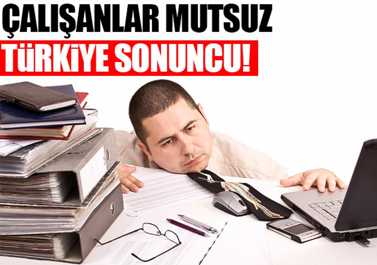 Çalışanlar mutsuz