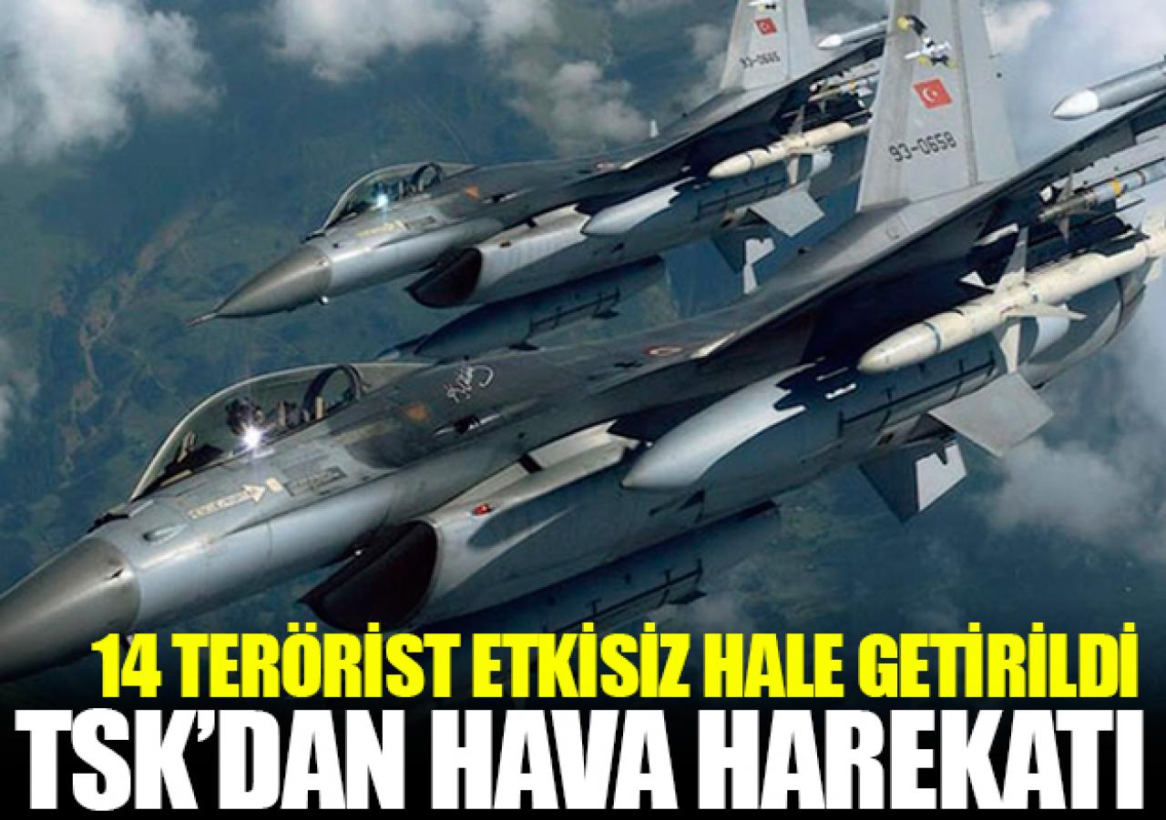 TSK'dan hava harekatı açıklaması