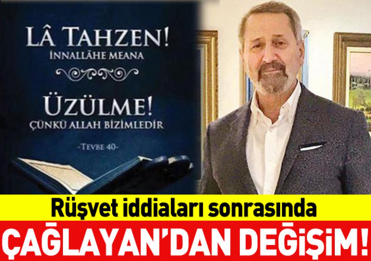 Rüşvet iddiaları sonrası Zafer Çağlayan'dan değişim