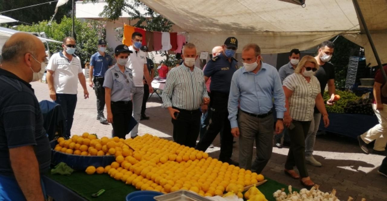 Avcılar Kaymakamı İnan pazarı denetledi