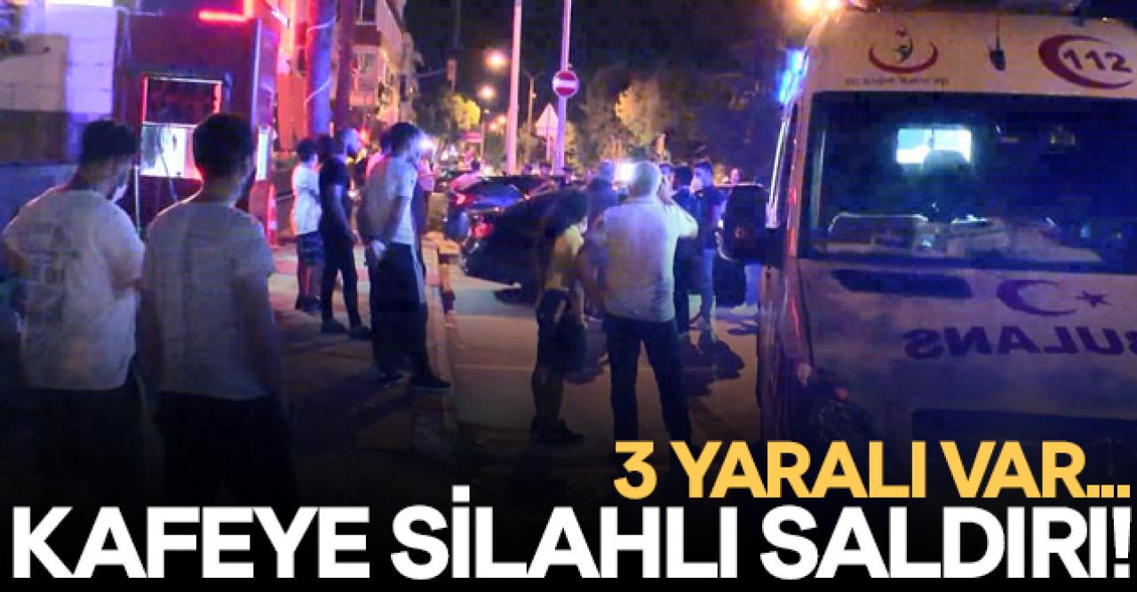 Maltepe'de kafeye silahlı baskın! 3 kişi yaralandı