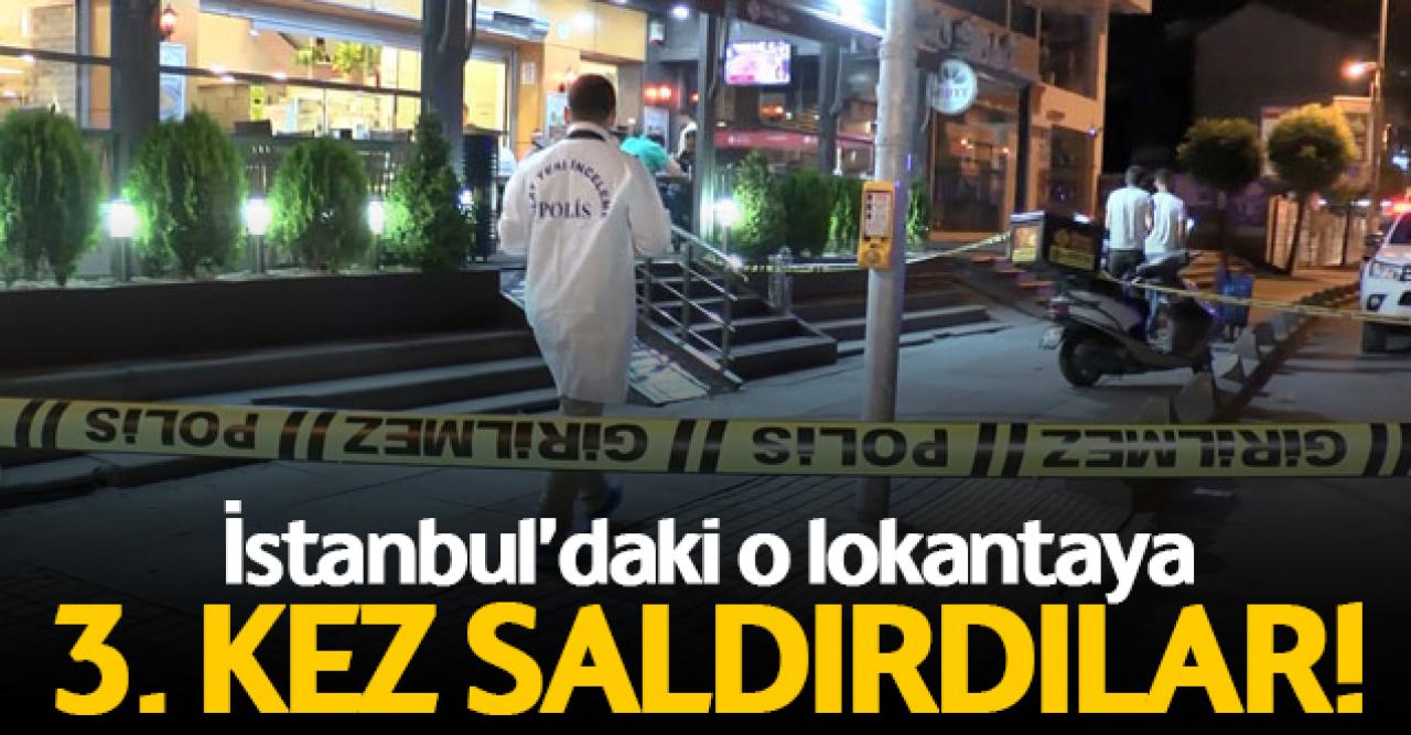 Sancaktepe'deki lokantaya 3. saldırı!