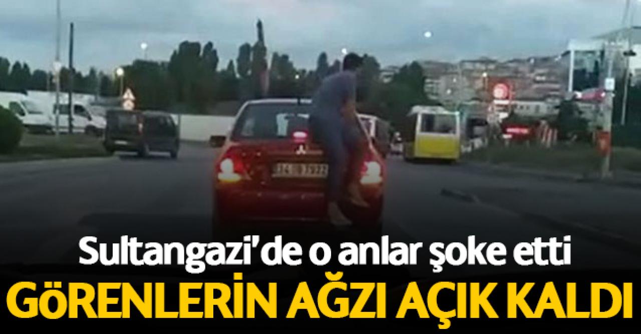 Sultangazi'deki o anlar şoke etti! Görenlerin ağzı açık kaldı